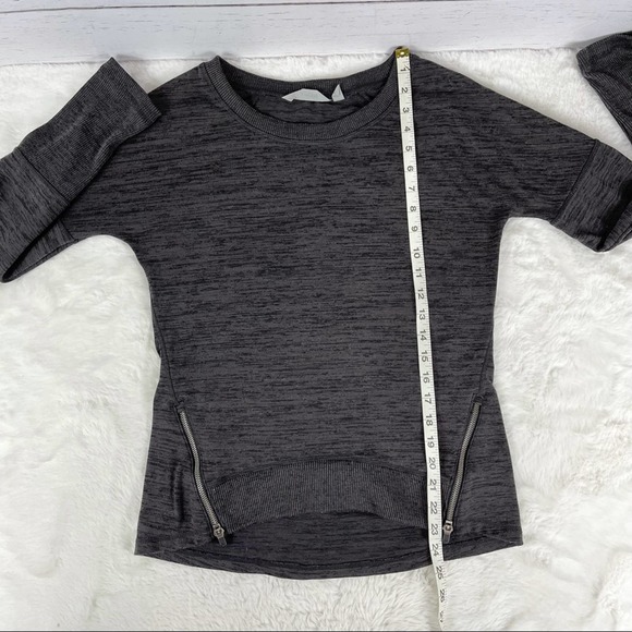 Athleta Blissful Shark-Bite Sweatshirt - Picture 7 of 12